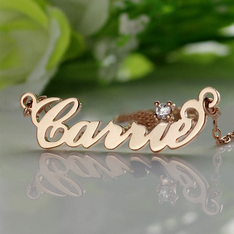 Rose Gold Carrie Diamond