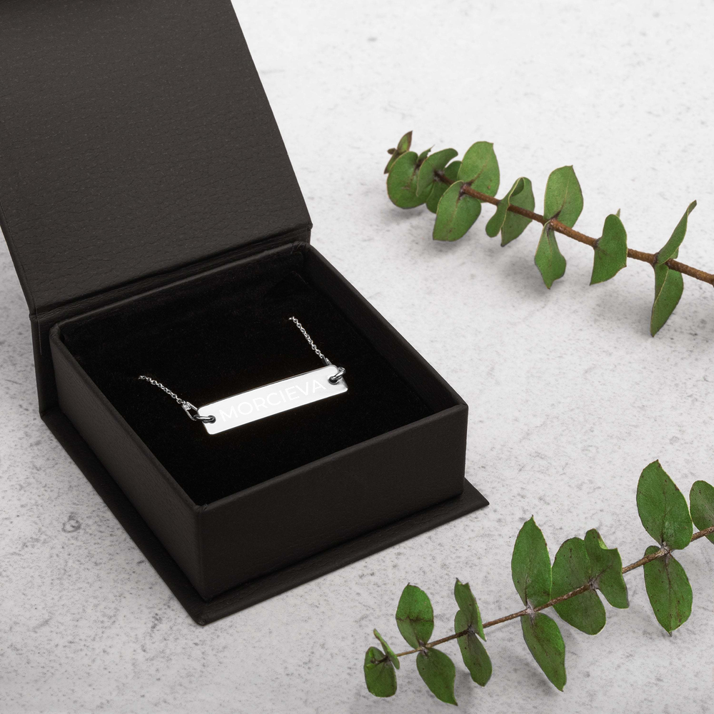 Silver Mos Piér Necklace