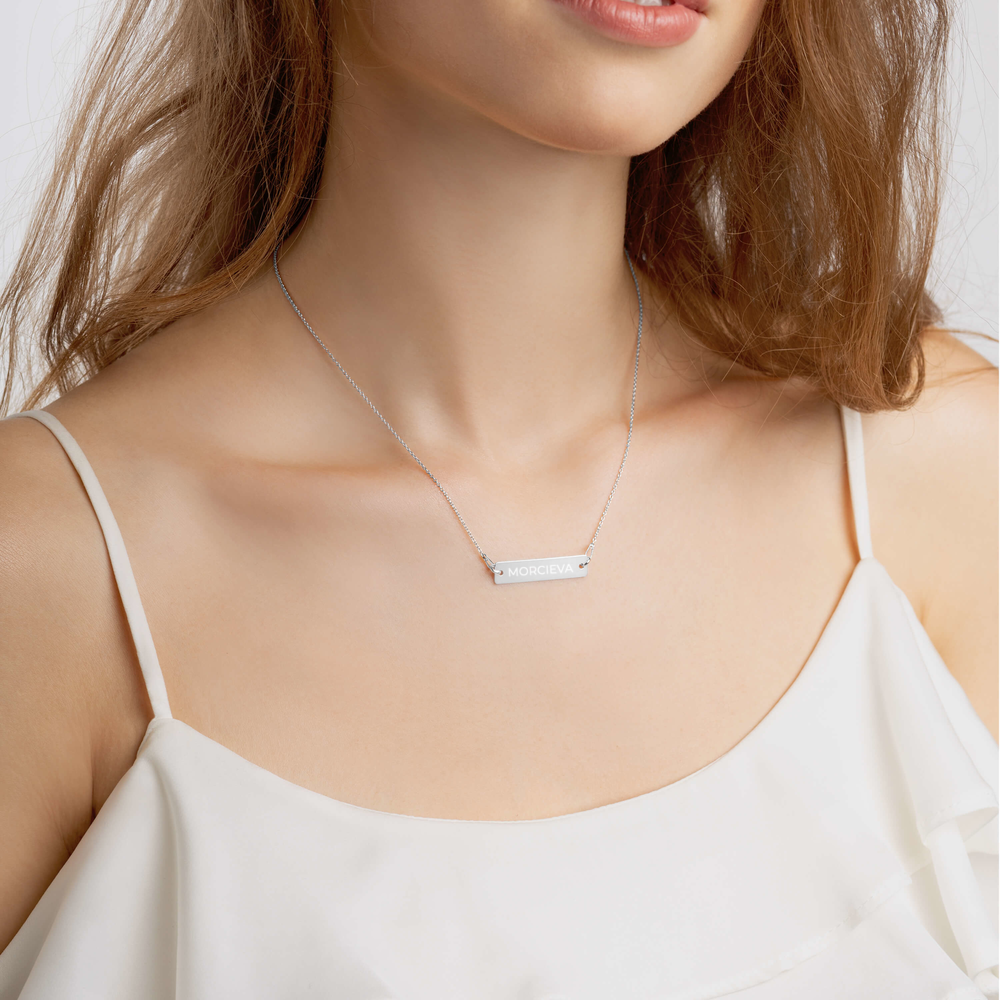 Silver Mos Piér Necklace